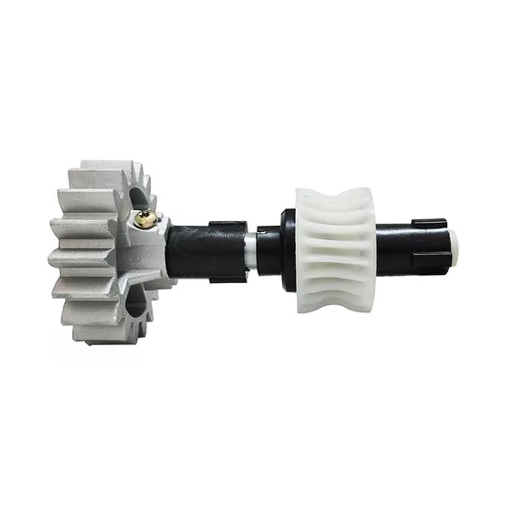 Eixo Completo Motor Ppa Dz Rio Coroa Z23 Engrenagem Z18 Dent